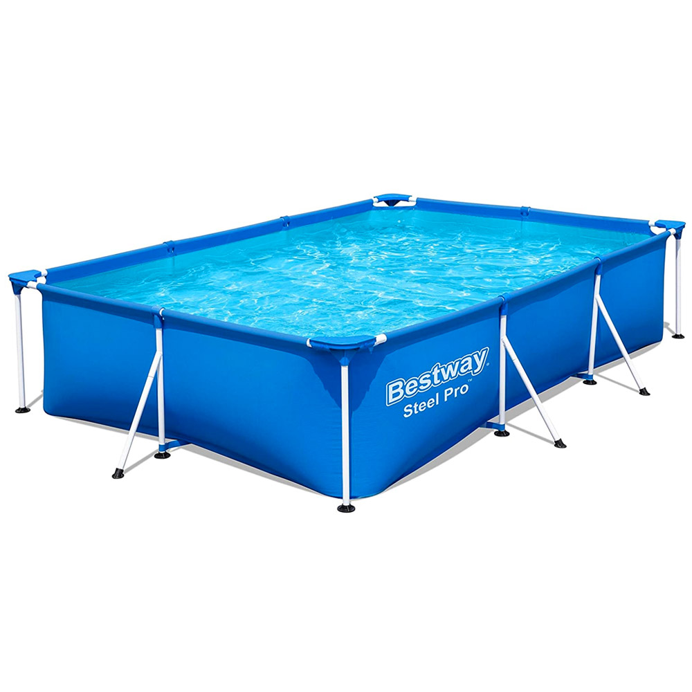Piscina fuori terra rettangolare bestway 56404, 300x201x66 cm da esterno